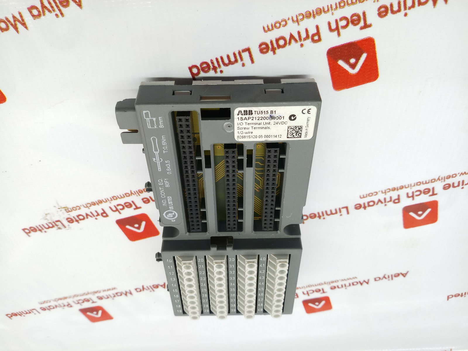 Abb Tu515 B1 1Sap212200 R0001 I/O Terminal Unit 24Vdc
