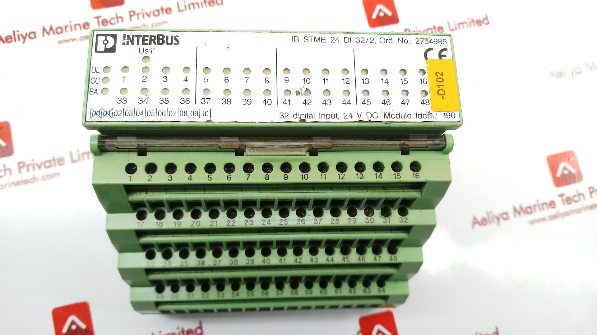 Phoenix Contact Interbus 32 Digital Input Module 24 Vdc
