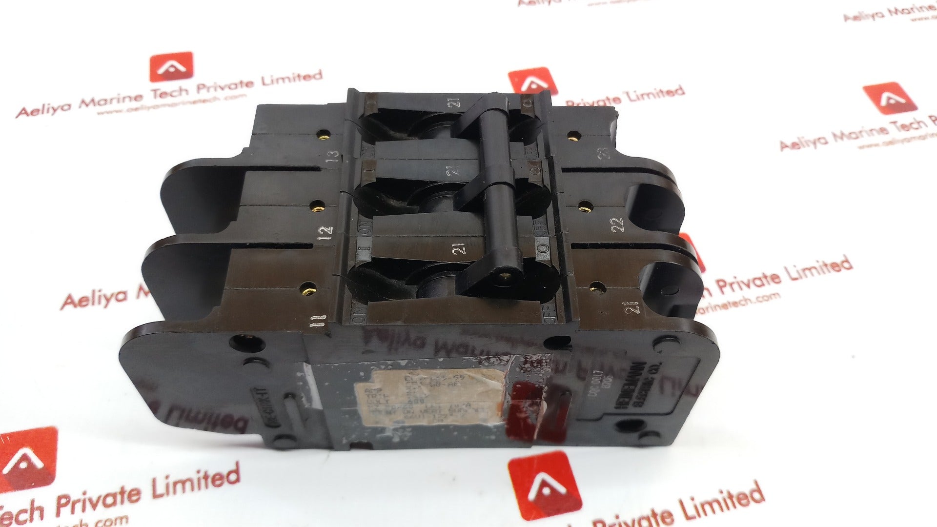 Heinemann Cf3-g8-ae Cf3-z33-55, 3 Pole Circuit Breaker