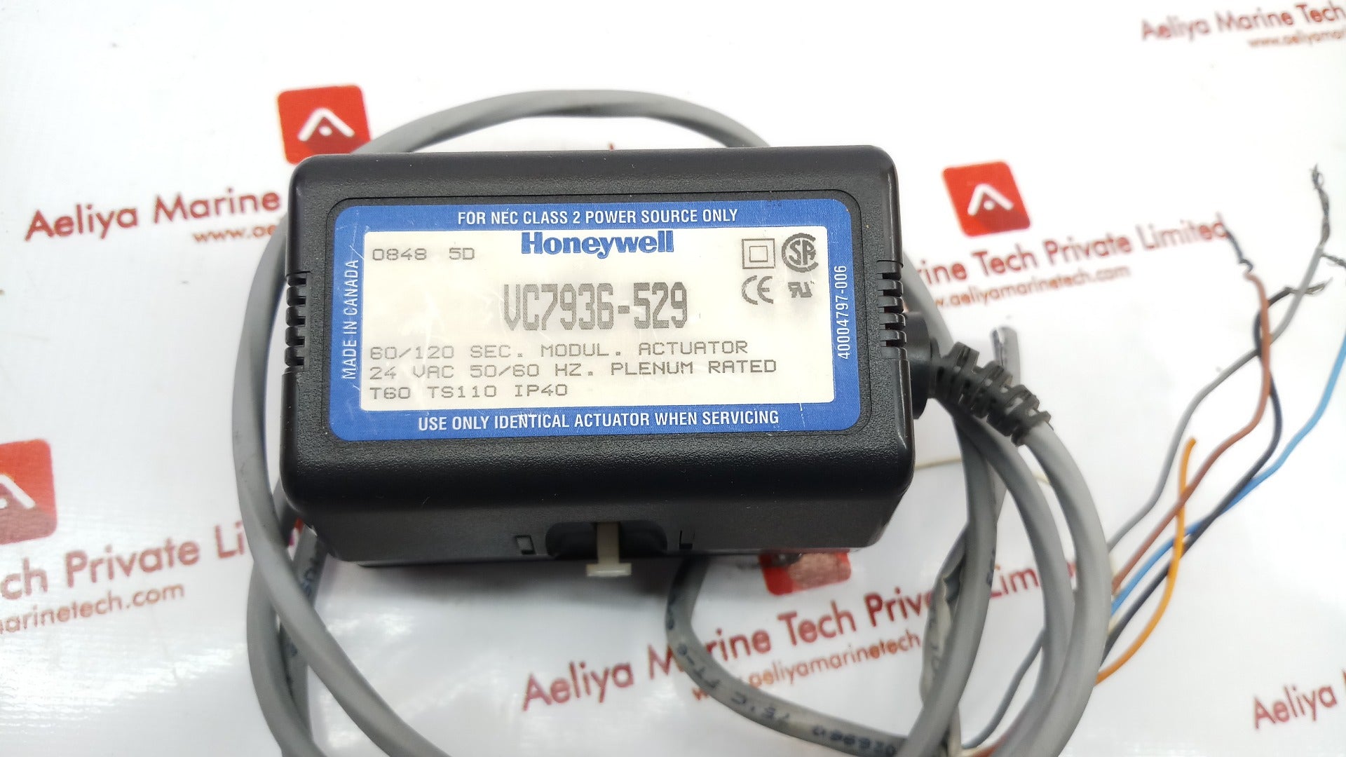 Honeywell Vc7936-529 60/120 Sec.Modul.Actuator