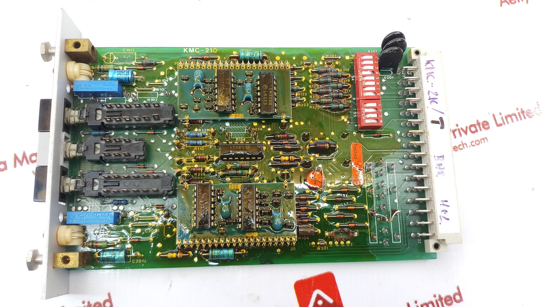 Autronica Kmc-210/T Bar H+L Pcb Card Printed Circuit Board 7252-013.0002