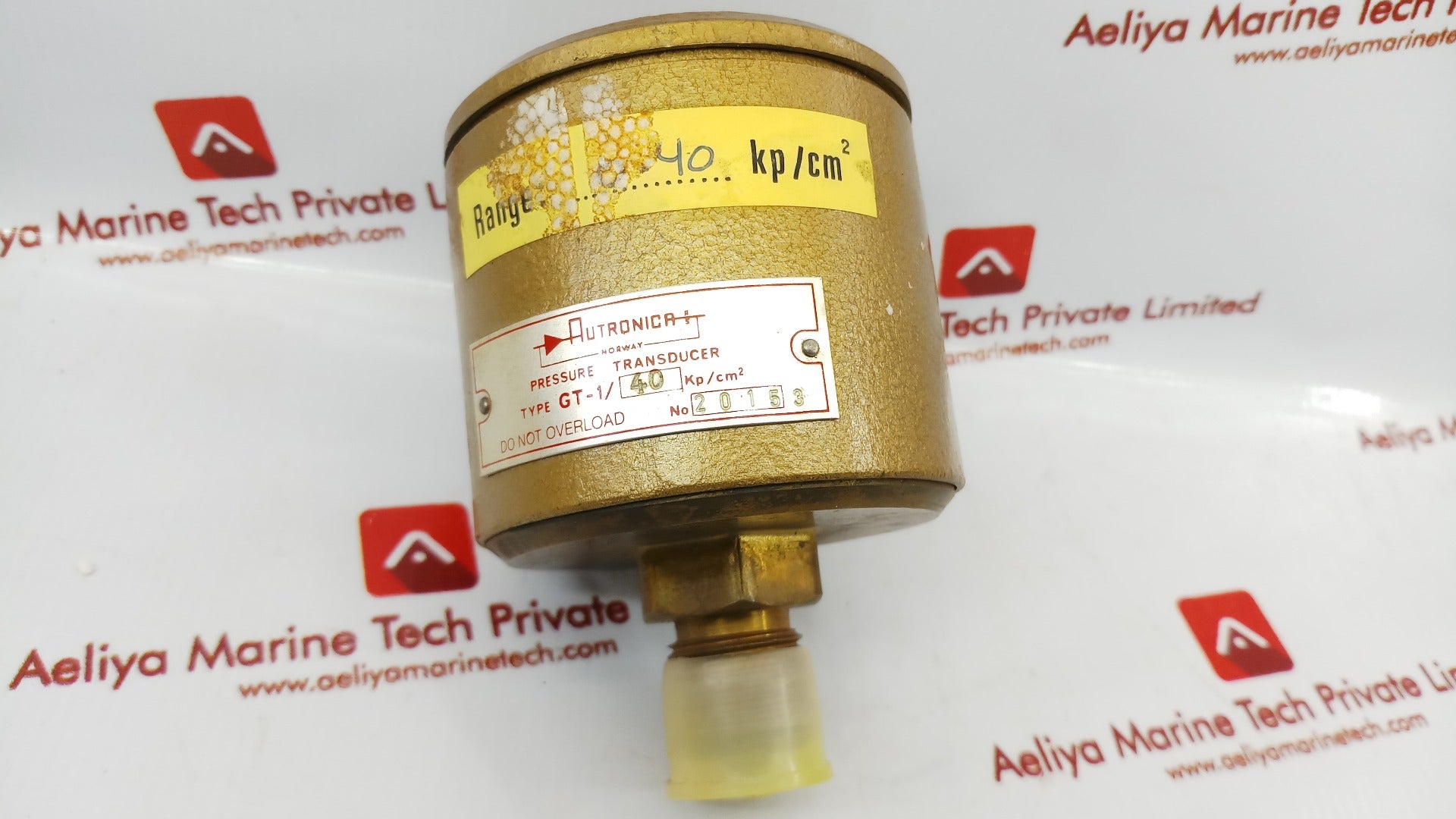 Autronica Gt-1/40 Kp/Cm2 Pressure Transducer