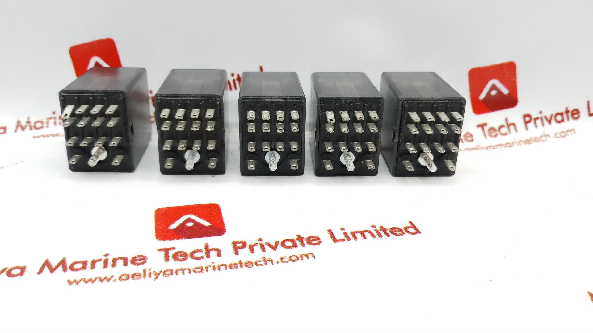 Lot Of 5X Tyco Potter & Brumfield Khau-17D11-24 Coil Relay 1/10Hp, 5A, 120Vac