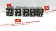 Lot Of 5X Tyco Potter & Brumfield Khau-17D11-24 Coil Relay 1/10Hp, 5A, 120Vac
