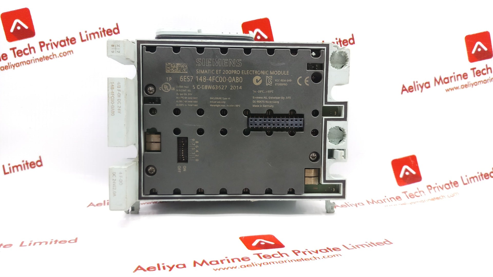 Siemens 6Es7 148-4Fc00-0Ab0 Simatic Et 200Pro Electronic Module