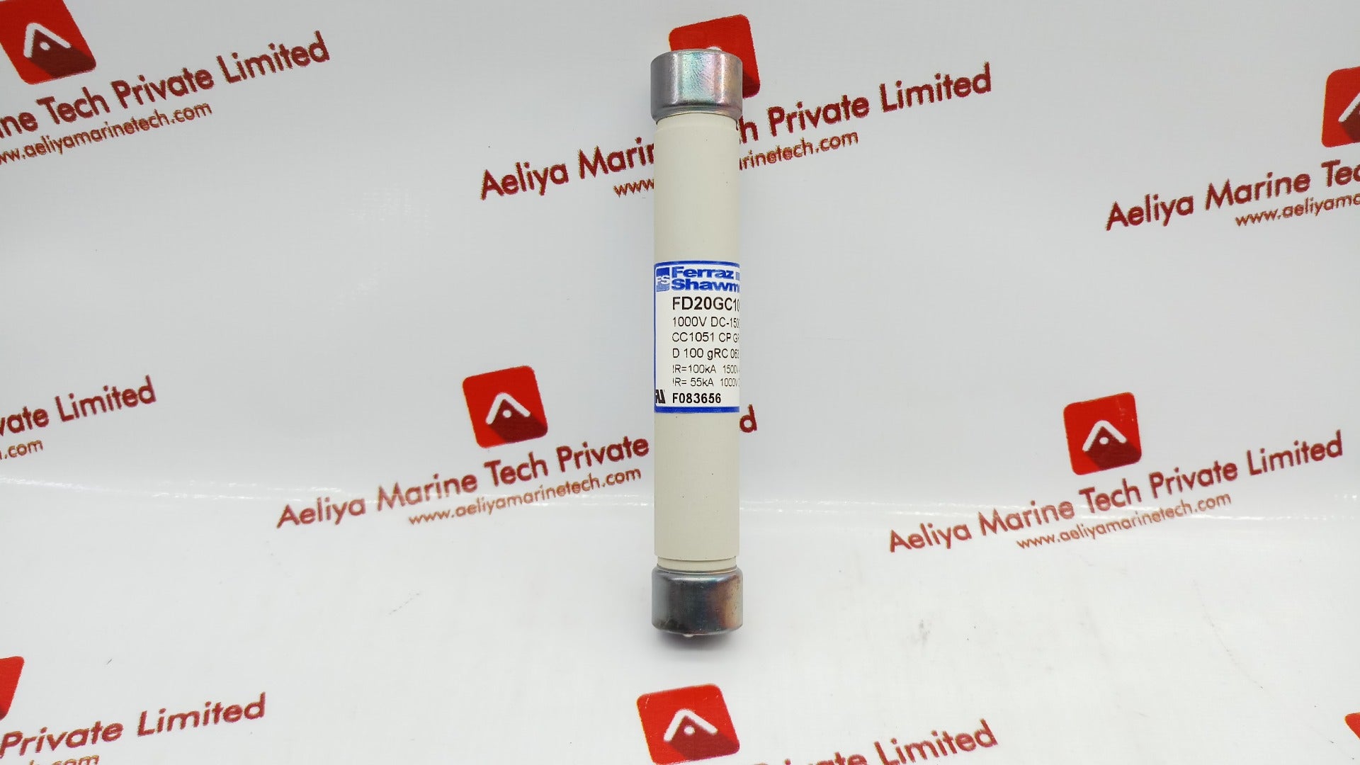 Ferraz shawmut fd20gc100v63t fuse 1000v dc-1500v ac grc 63a