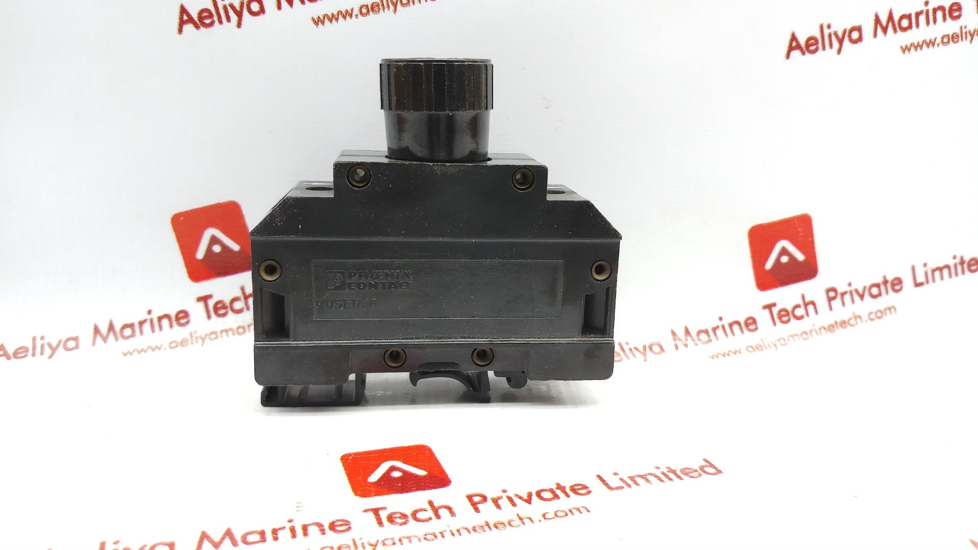 Phoenix Contact Used 16 Fuse Terminal Block