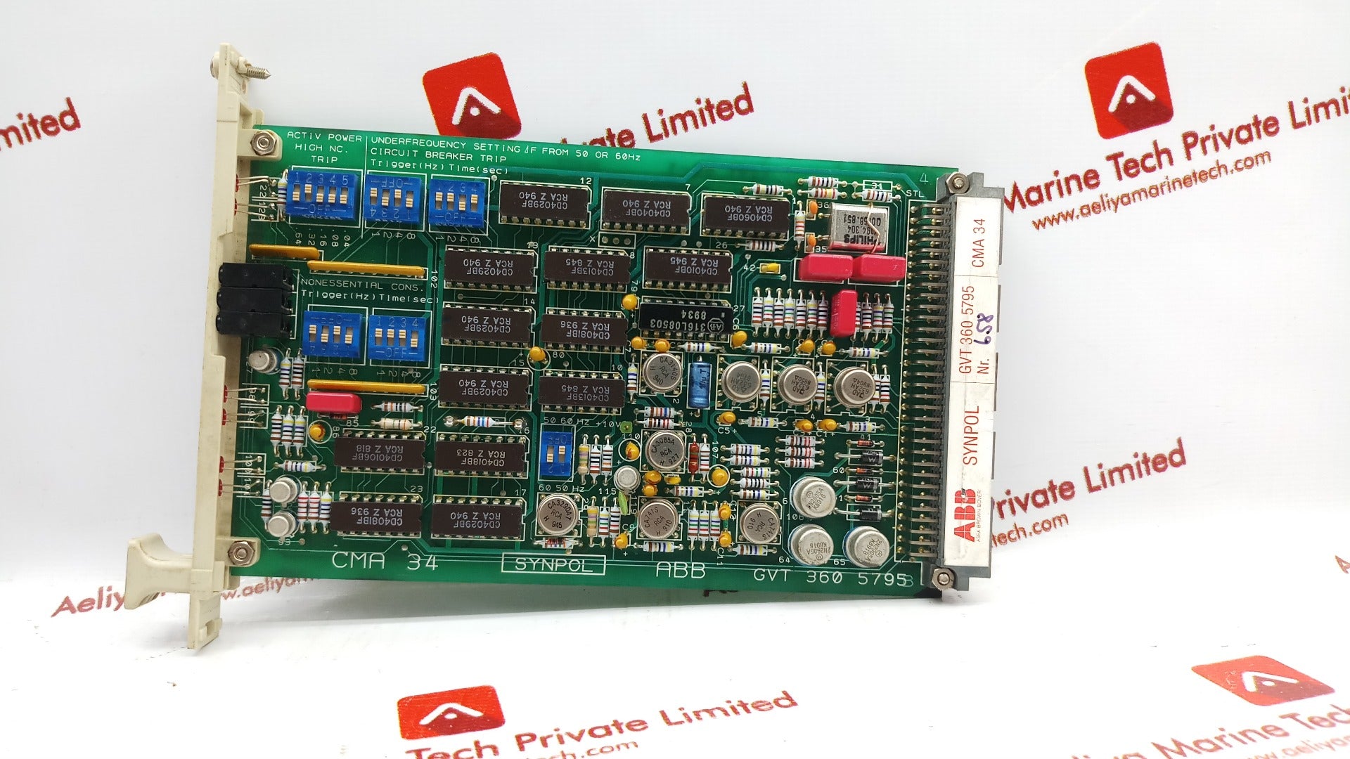 Abb synpol cma 34 terminal board gvt 360 5795