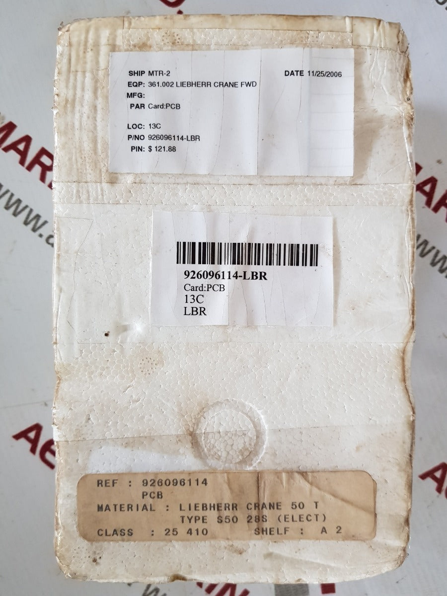 Liebherr 926096114 pcb card new
