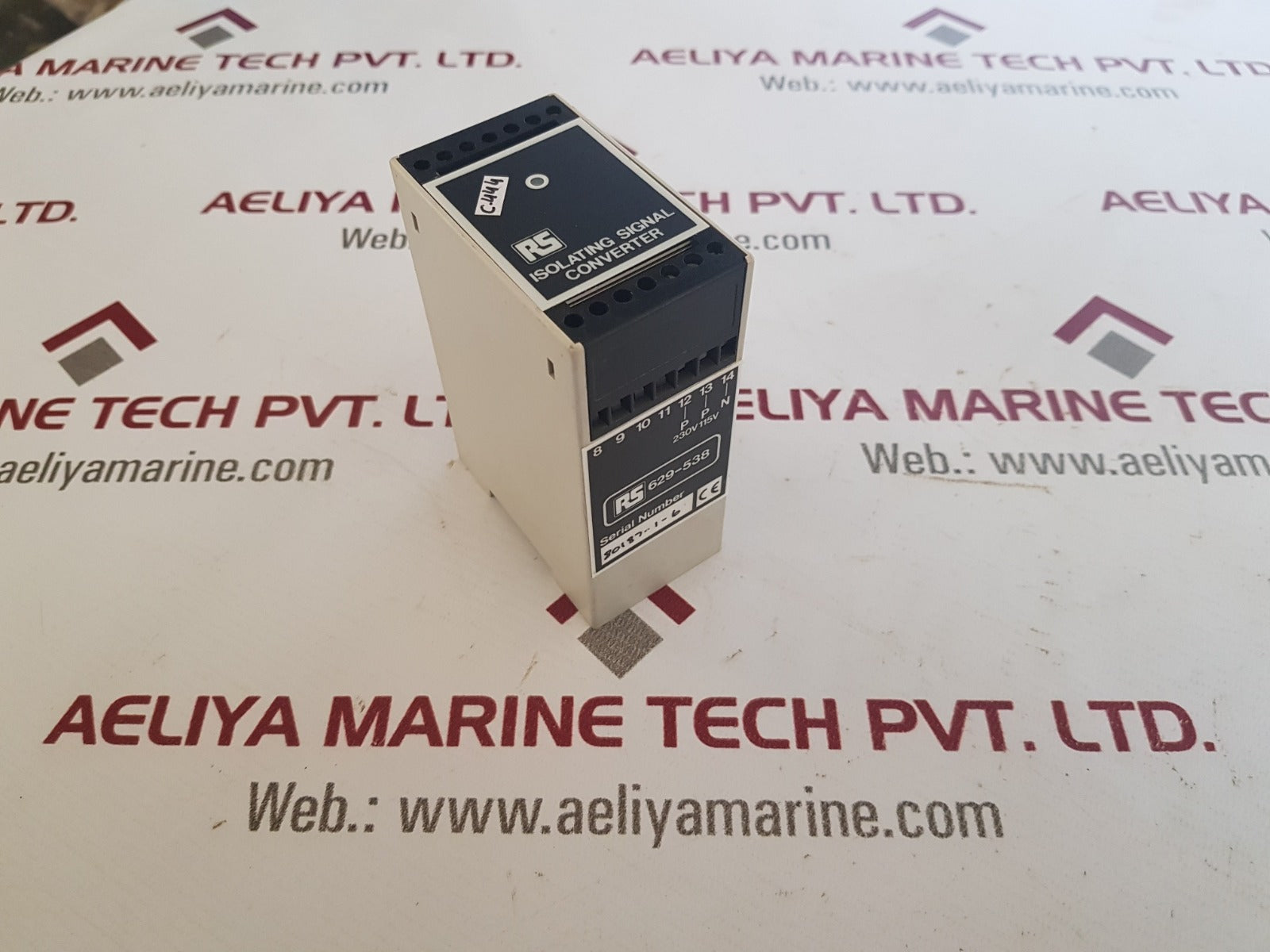 Rs 629-538 isolating signal converter