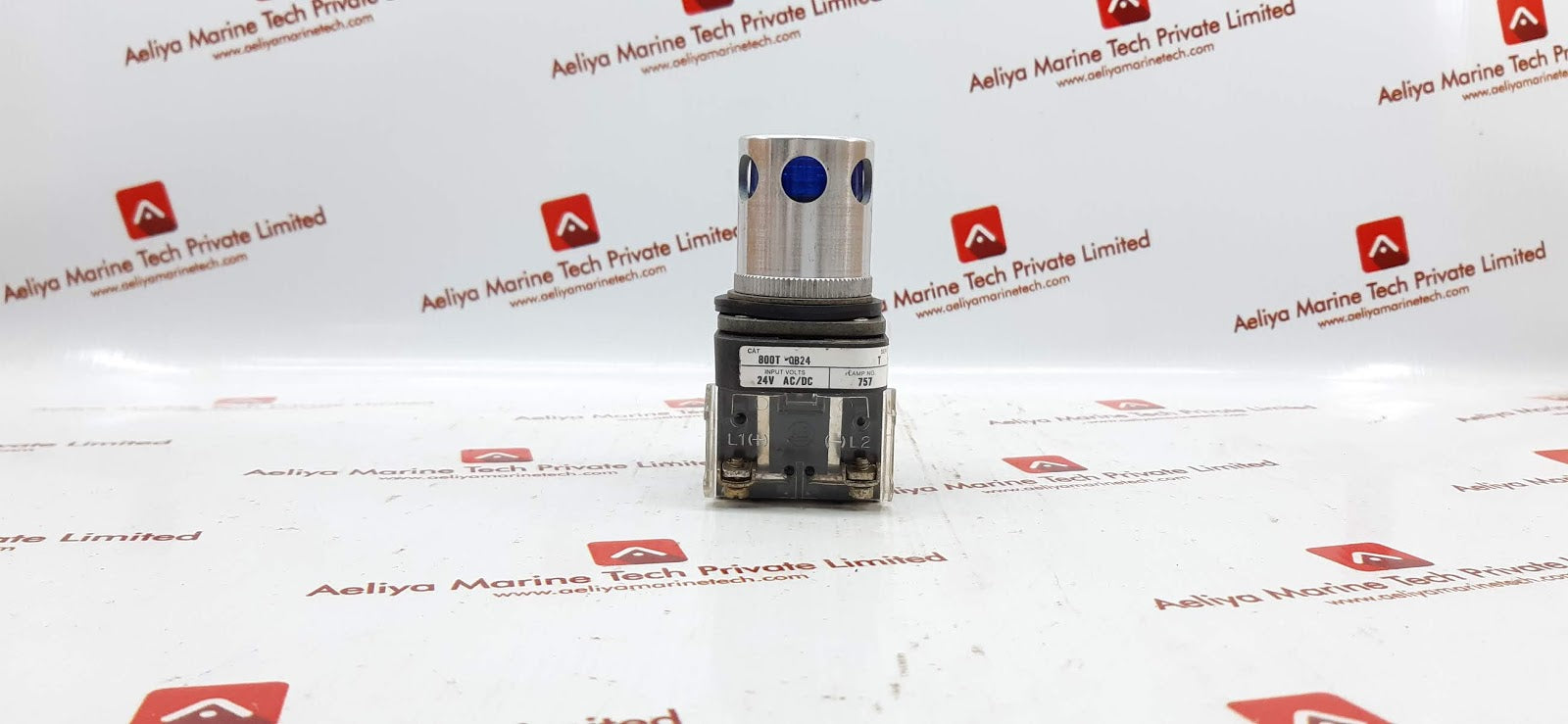 ALLEN BRADLEY 800T-QB24 BLUE ILLUMINATED PUSHBUTTON SERIES T