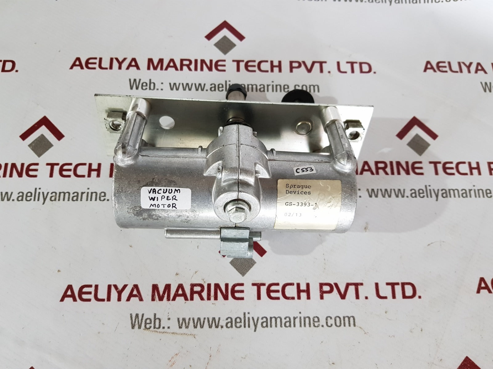 Sprague gs-3393-1 vacuum wiper motor