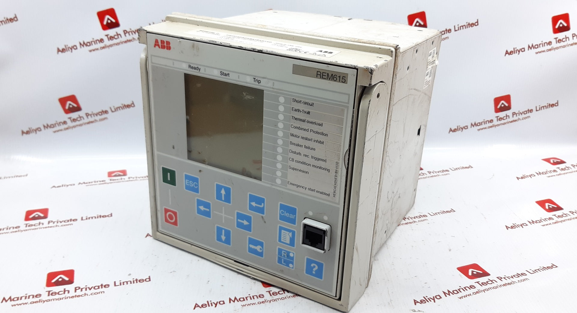 Abb Rem615E_D Motor Protection And Control Relay Rem 615