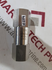 Parker 6f-c6l-1/3-ss check valve