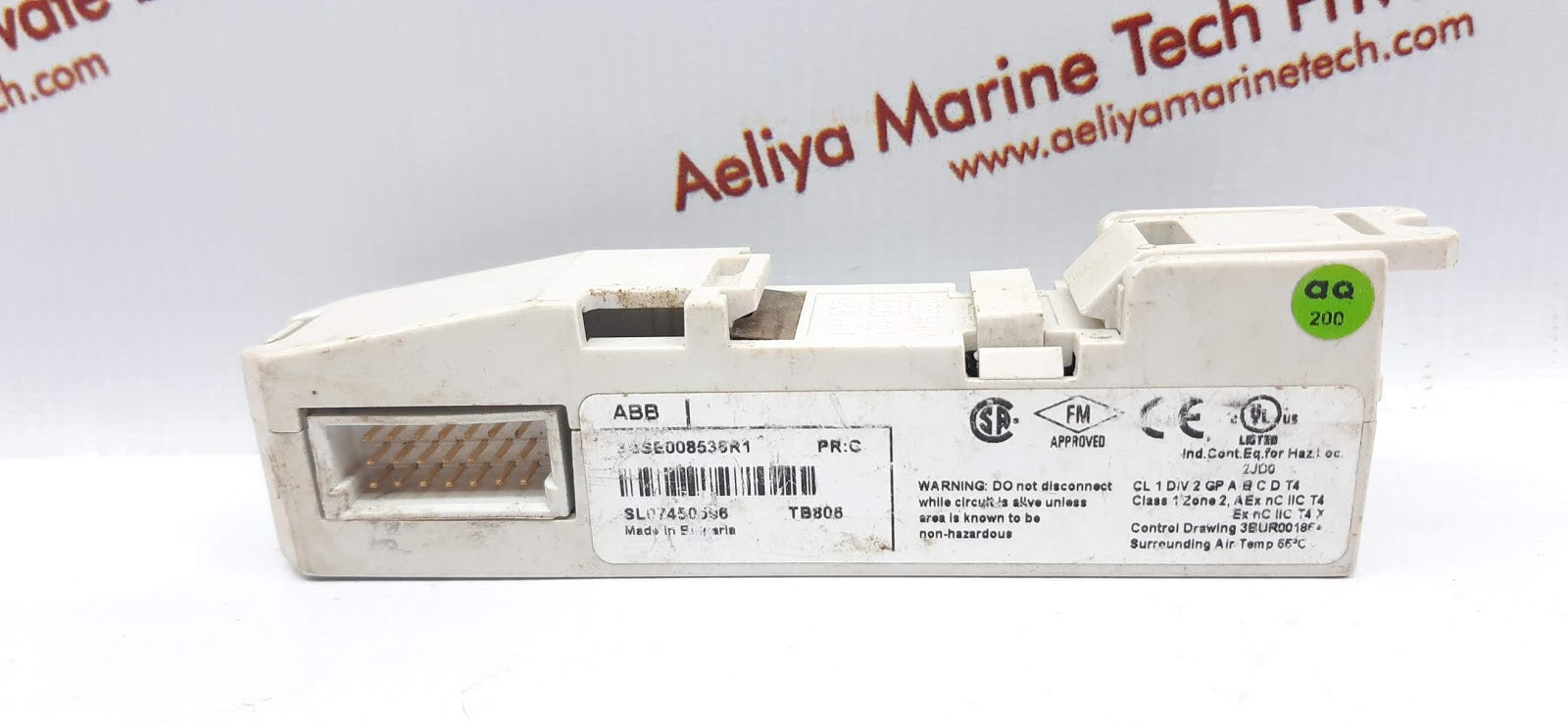 Abb tb808 cable adapter bus iniet 3bse008536r1