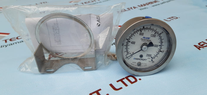 Ashcroft 63-1008-s-02B-2000# Industrial Duralife Gauge 7806851