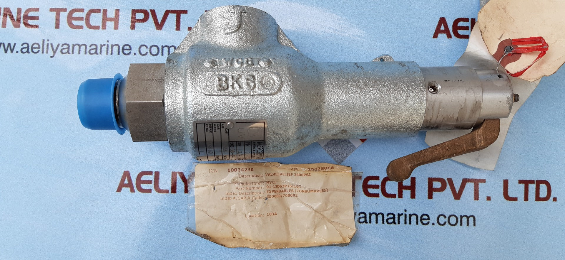 Mercer 91-12d63p15I1 relief valve