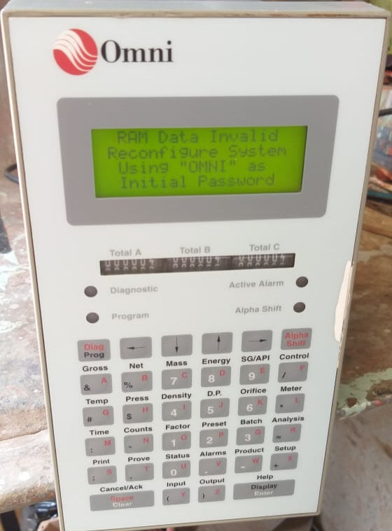 omni 6000 2d-2s-1a-1e flow control computer