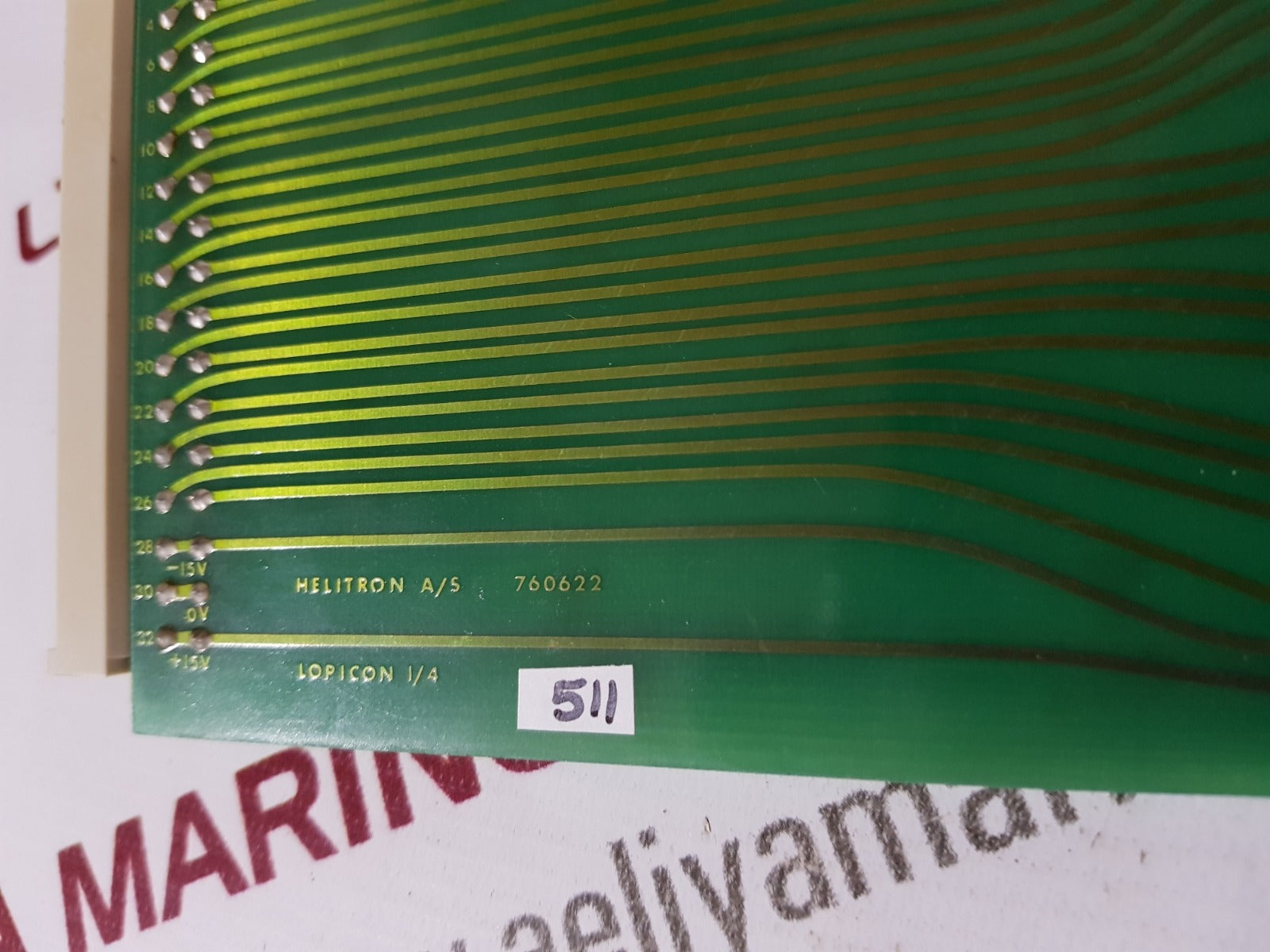 Helitron 760622 pcb card