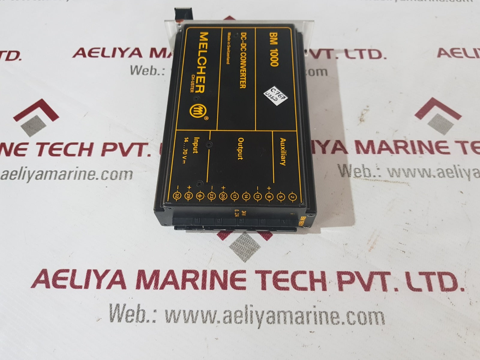 Melcher bm 1000 bm 1601 dc-dc converter 