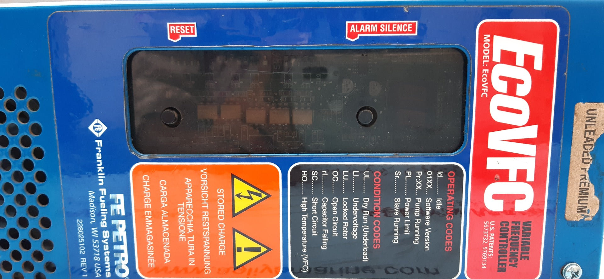 Fe petro ecovfc variable frequency controller 5874202900 rev 1