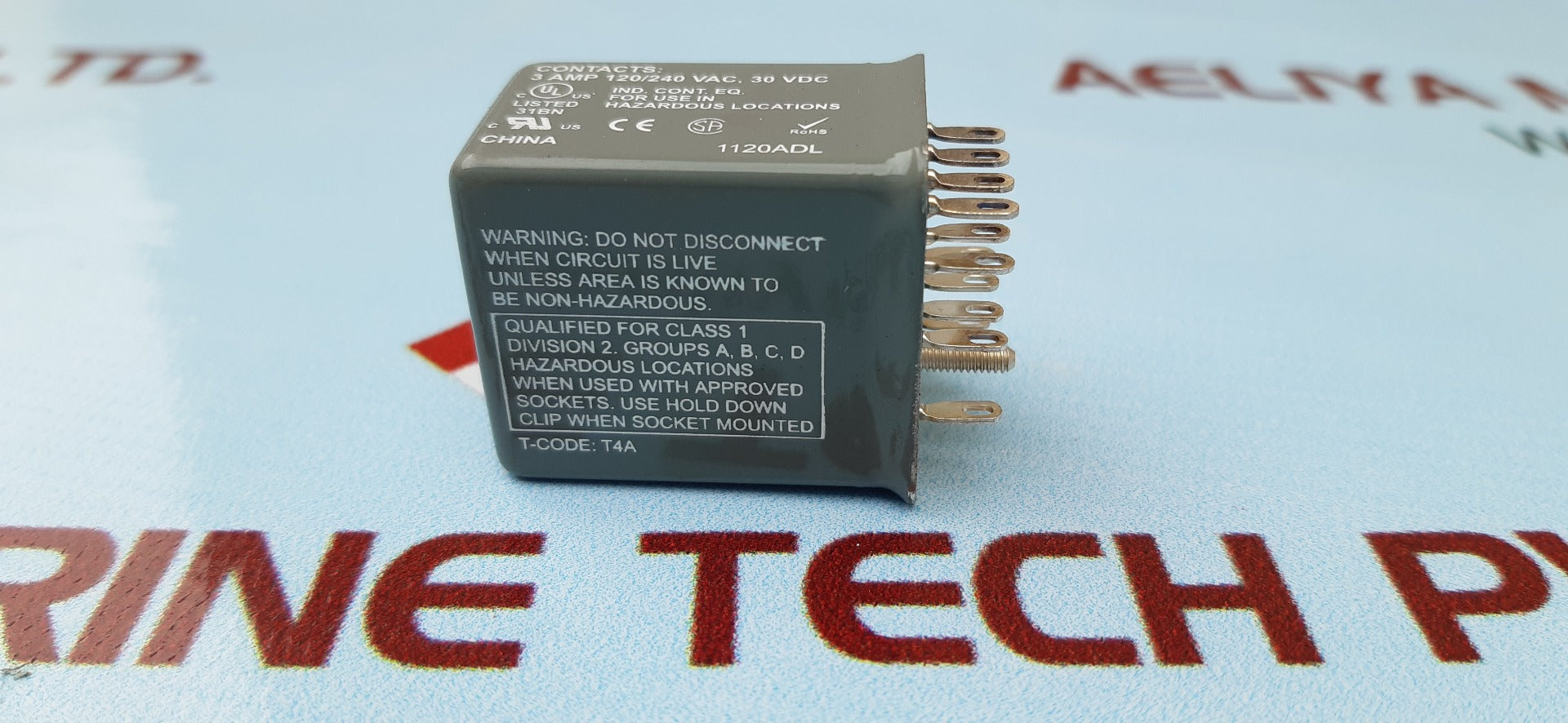 Magnecraft 782xdxh10-120 vac coil relay 3amp 120/240v