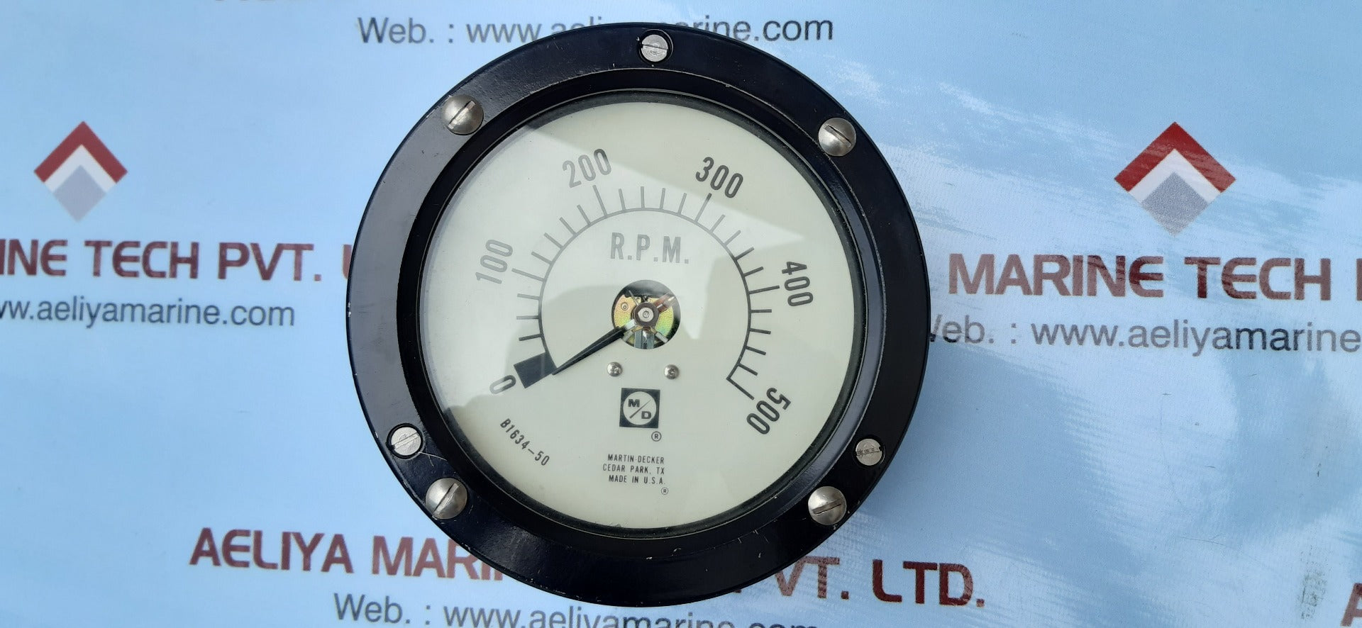 Martin decker b1634-50 gauge rpm 0-500