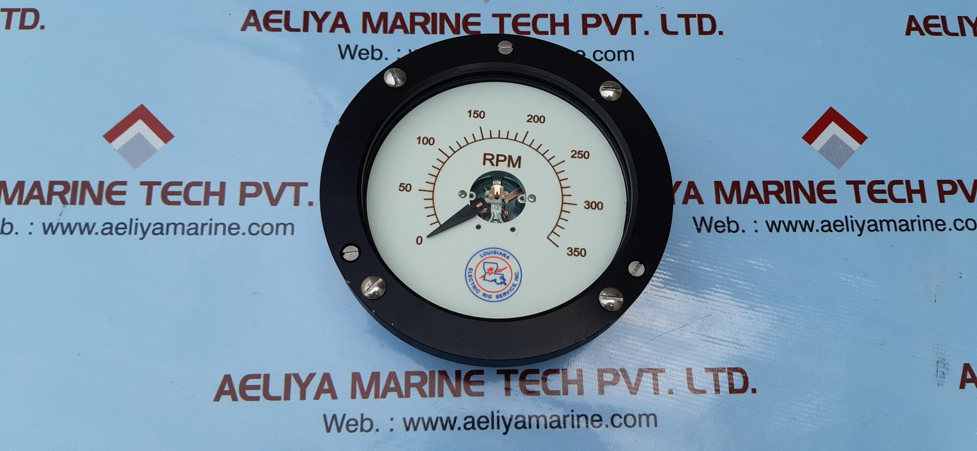 Louisiana electric 140011-1 rpm meter 0-350
