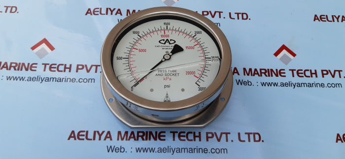 Mc daniel controls pressure gauge 0-3000 psi