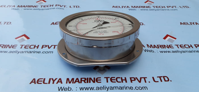 Mc daniel controls pressure gauge 0-3000 psi