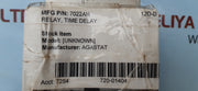 Agastat 7022af time delay relay 120v 30 minutes
