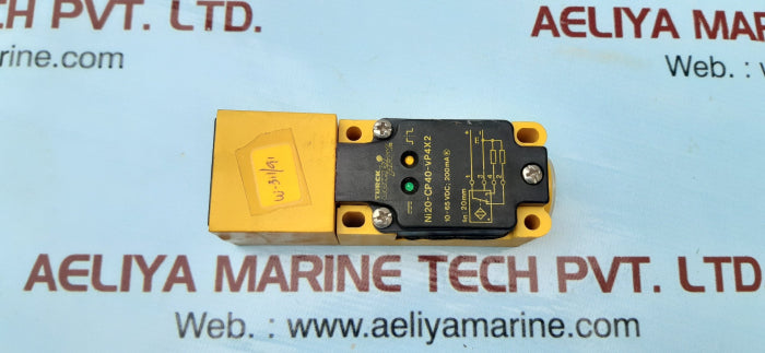 Turck ni20-cp40-vp4x2 proximity switch 10-65 vdc