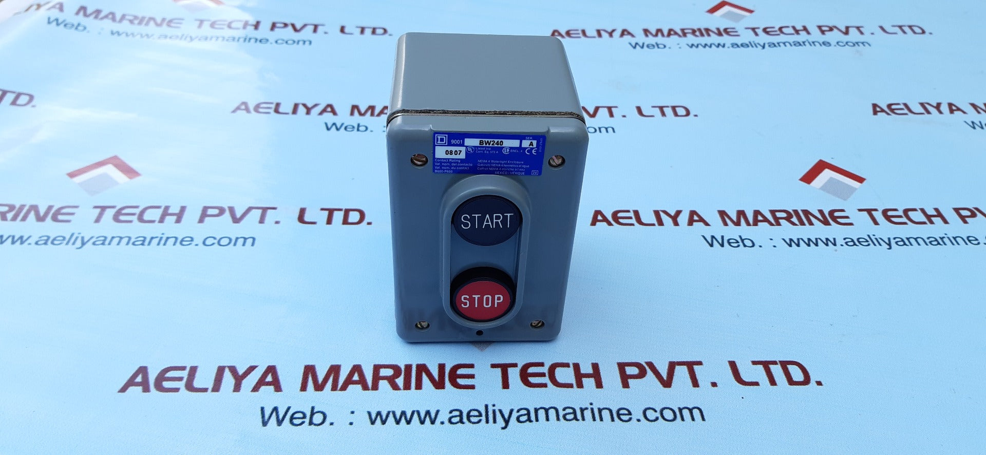 Square D class 9001 bw240 control station series a