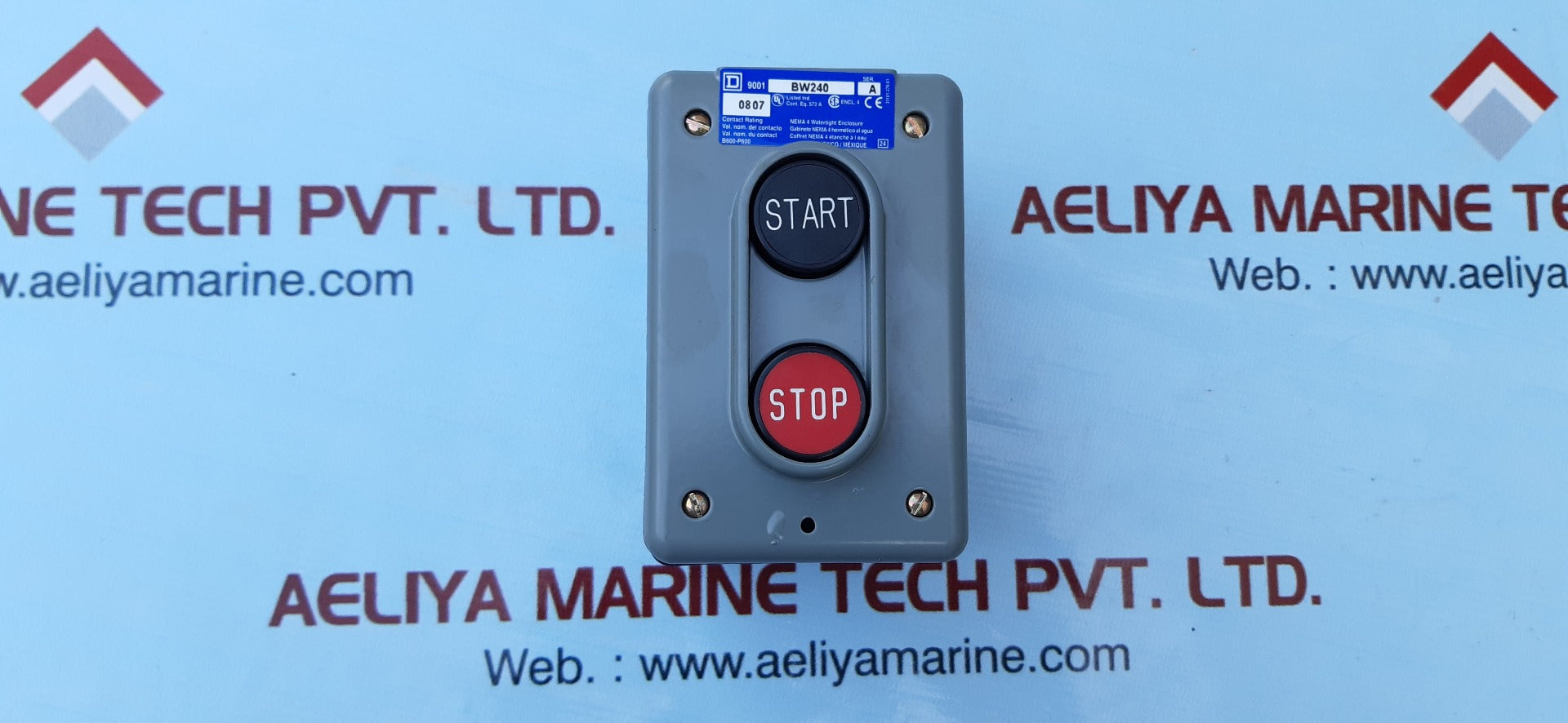 Square D class 9001 bw240 control station series a