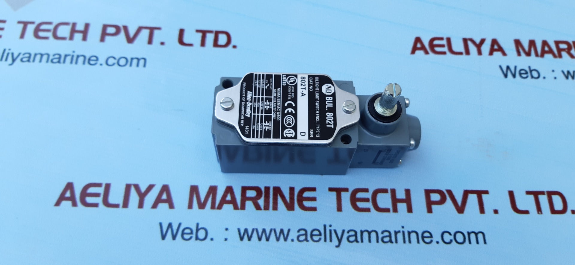Allen-bradley 802T-a Limit Switch Used