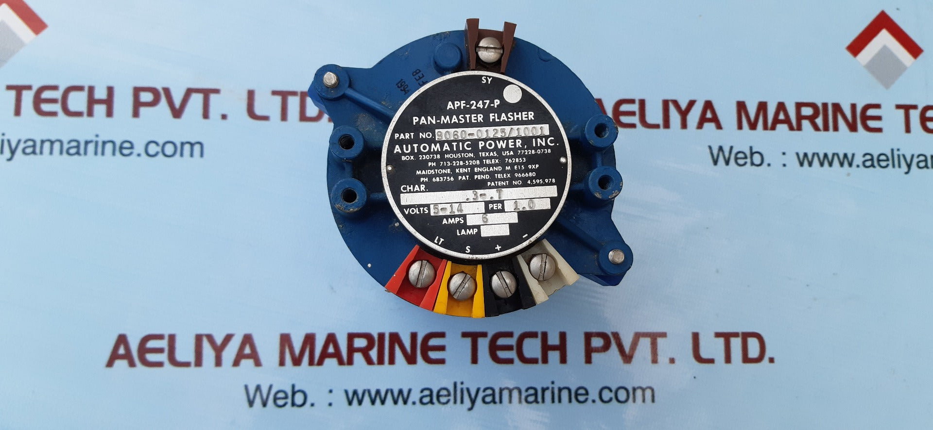 Automatic power apf-247-p pan master flasher 9060-0125/1001