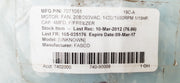 Fasco 7071061 fan/blower motor 1/15 hp,208/230v