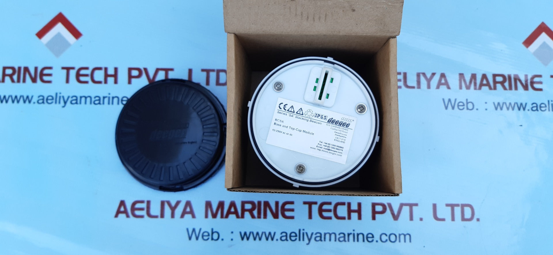 lot of 2x Deegee bcsa base and top-cap module 12-250v ip65