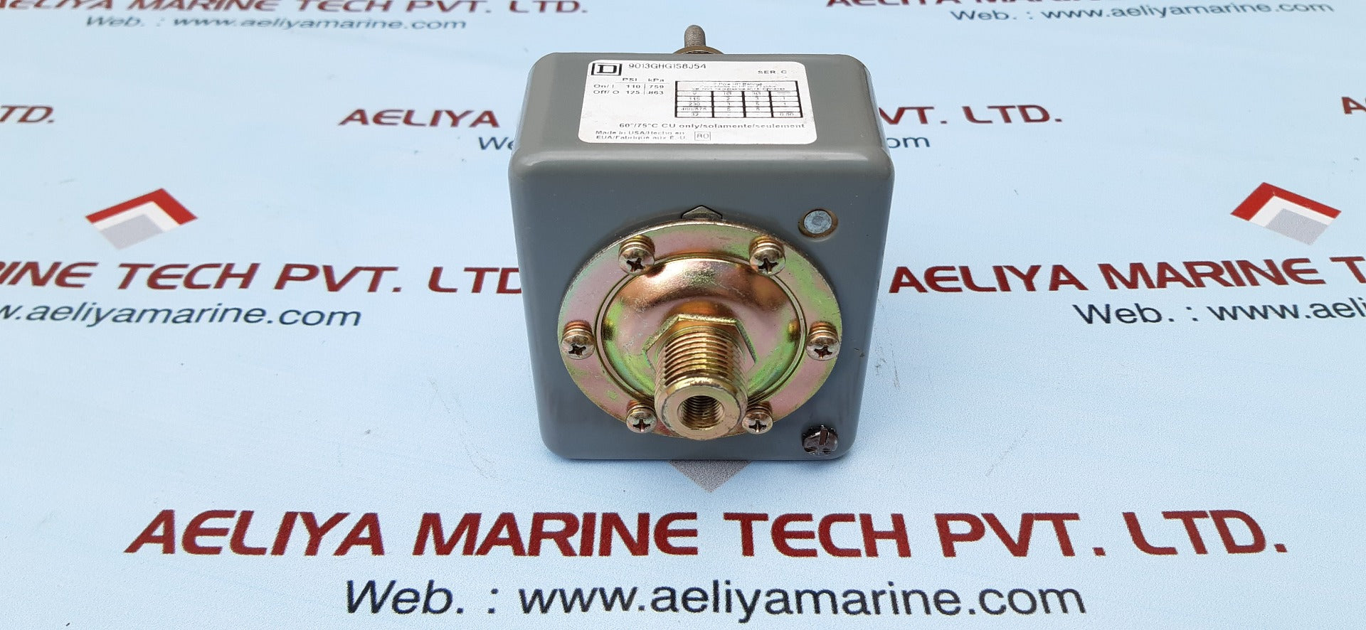 Square D 9013ghg1s8j54 pressure switch