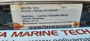 Aquafine 16518 electronic ballast