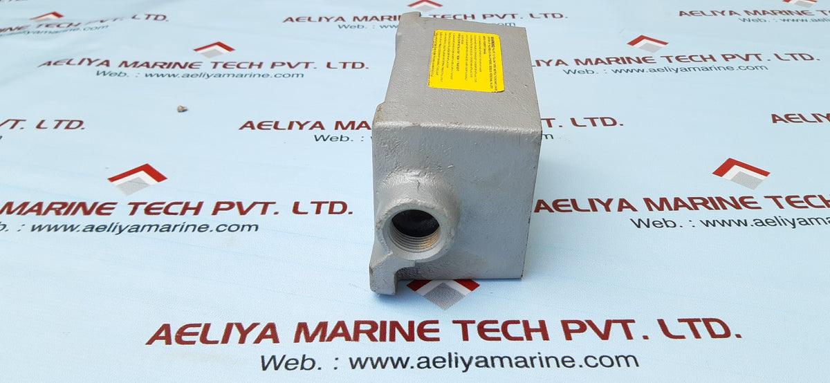 Appleton electric edsc271 mounting body – Aeliya Marine