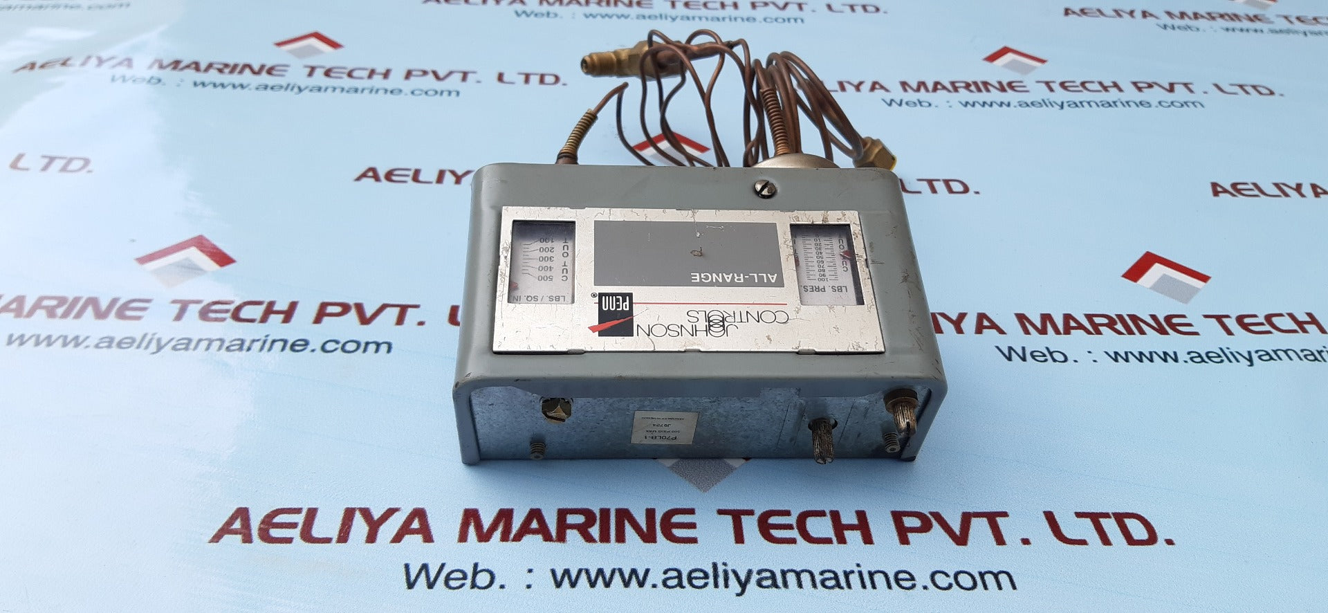 Johnson controls p70lb-1 penn all range dual pressure controller