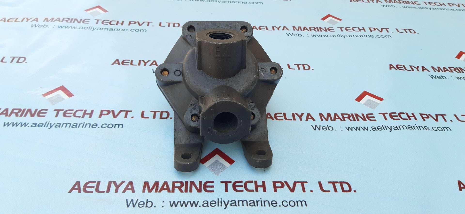 Wabco fluid p52935-6 quick release valve for 3/4" inline piping