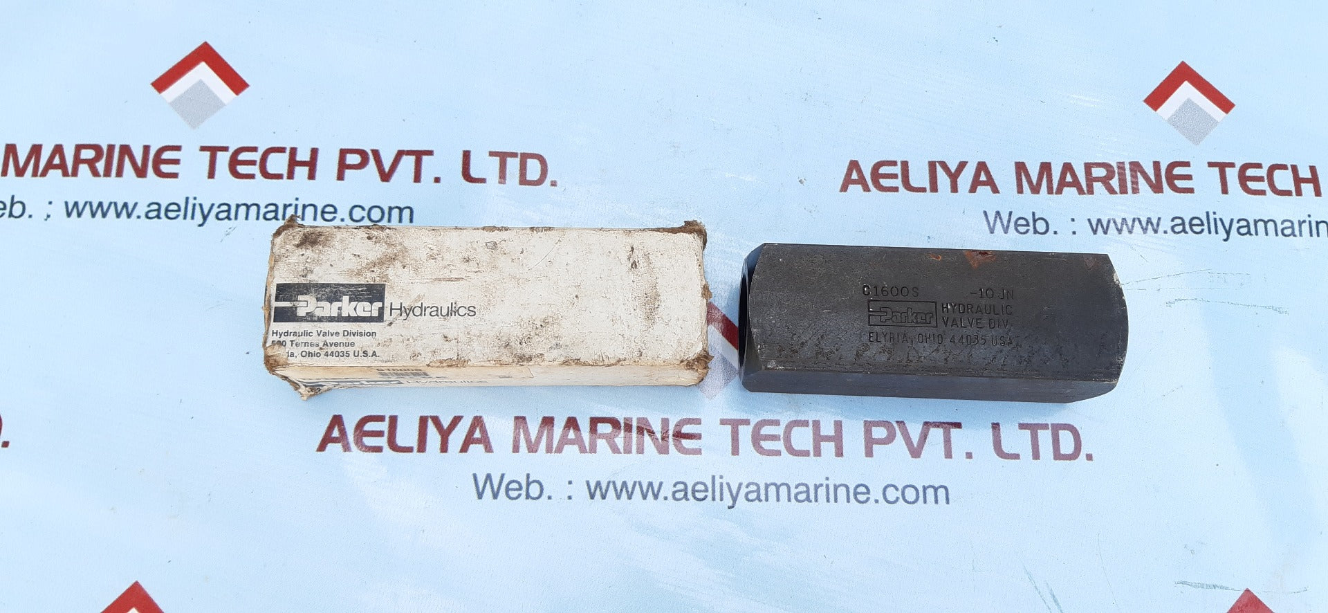 Parker c1600s female check vavle 3000 psi 40 gpm