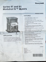 Honeywell m4185a1001 modutrol motor