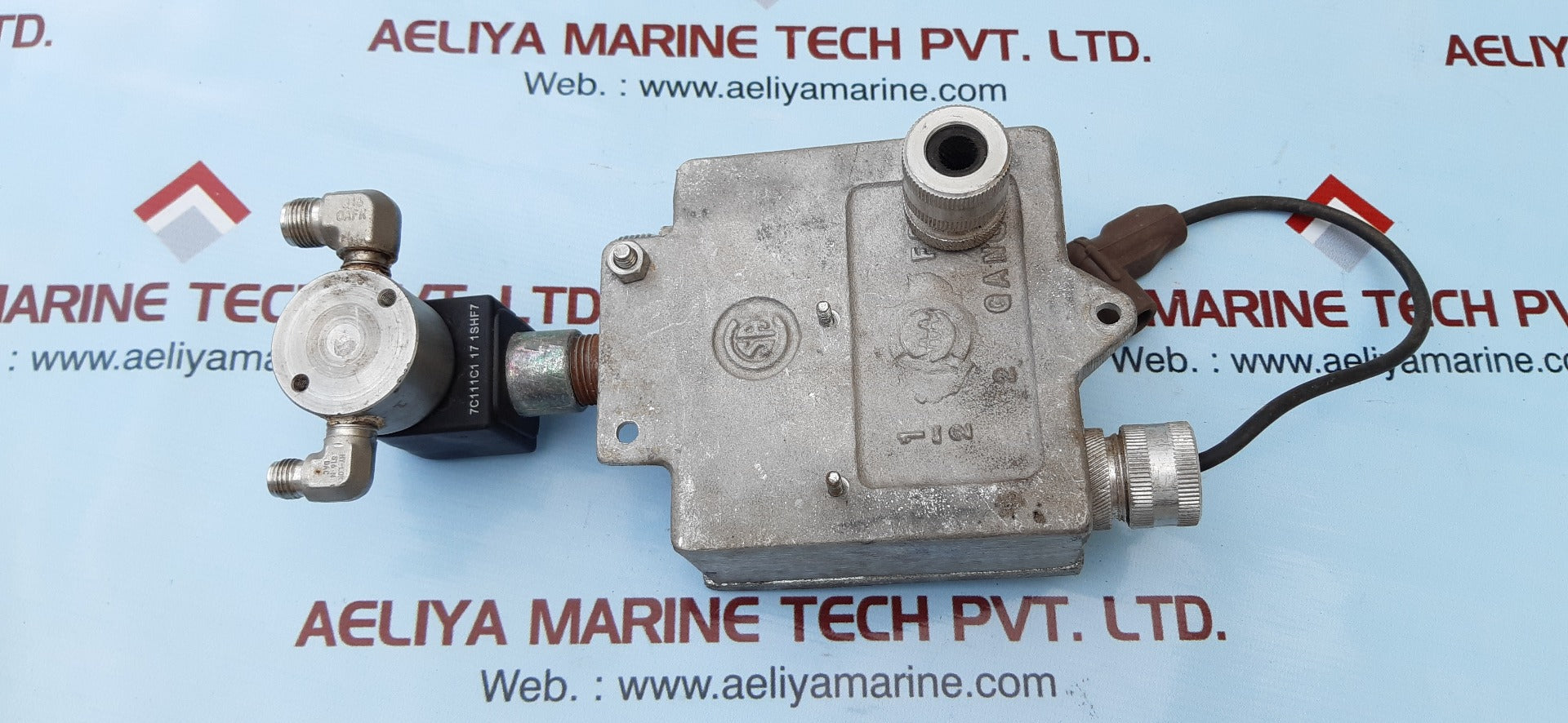 Parker 71215sn2mn00n0c111c1 solenoid valve kit 10w 150psi