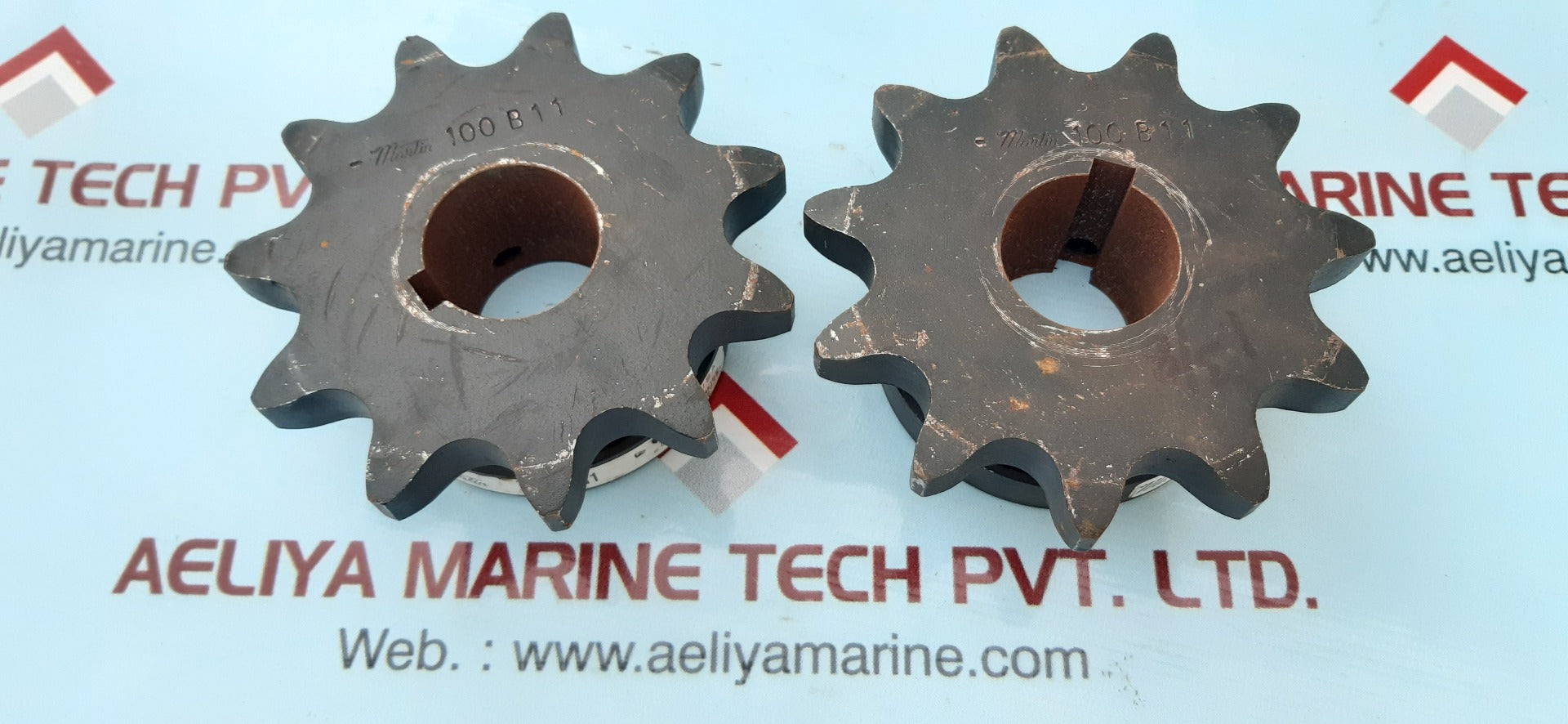 Martin 100b11 roller chain sprocket