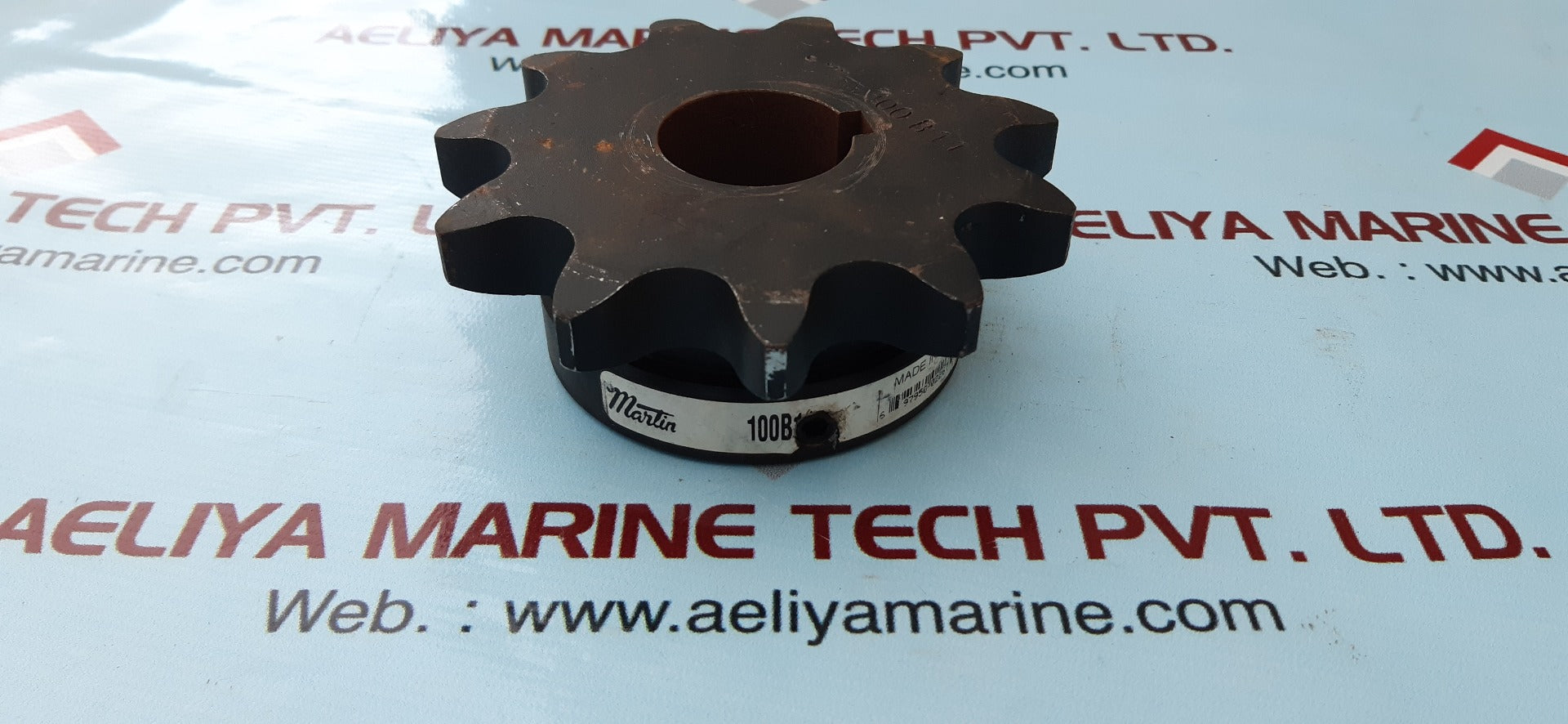 Martin 100b11 roller chain sprocket