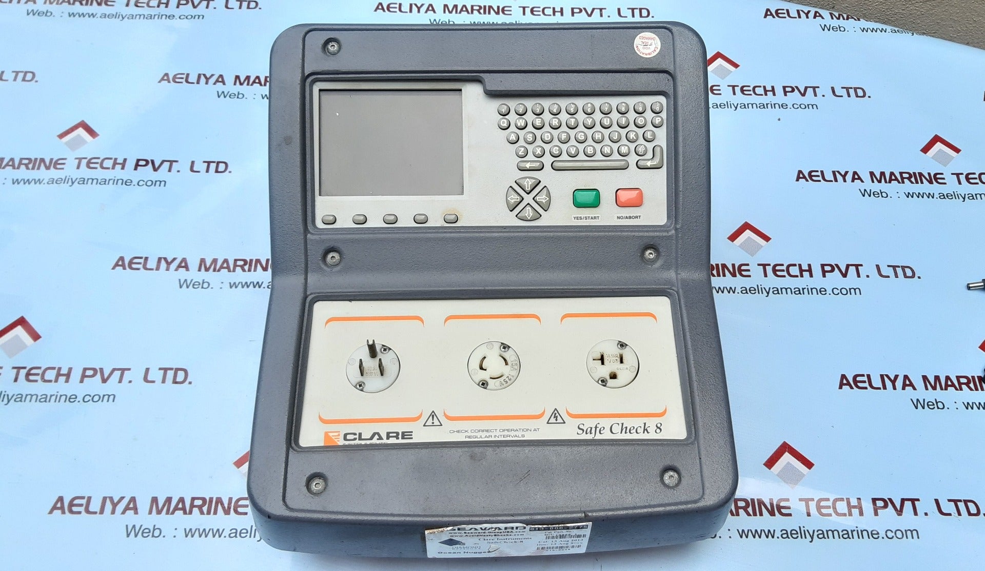 Seaward clare safe check-8 pat power tool and electrical appliance safety tester