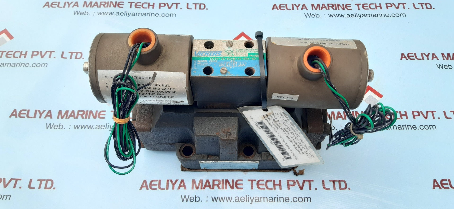 Eaton vickers dg4v-3s-6c-m-x2-er4-60 solenoid valve